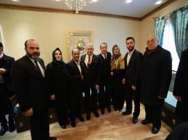 Başbakanımız Sayın Binali Yıldırım Vakıf Mehmet Akif İnan Salonu’nda Merhum İnan’ın sevenleriyle sohbet etti