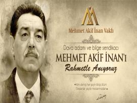Dava adamı ve bilge sendikacı Mehmet Akif İnan'ı rahmetle anıyoruz