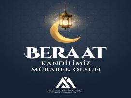 Beraat Kandilimiz Mübarek Olsun